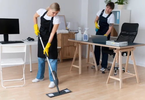 Nettoyage de bureau professionnel à Puiseux-le-Hauberger