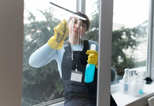 Nettoyage de vitres intérieures et extérieures à Puiseux-le-Hauberger